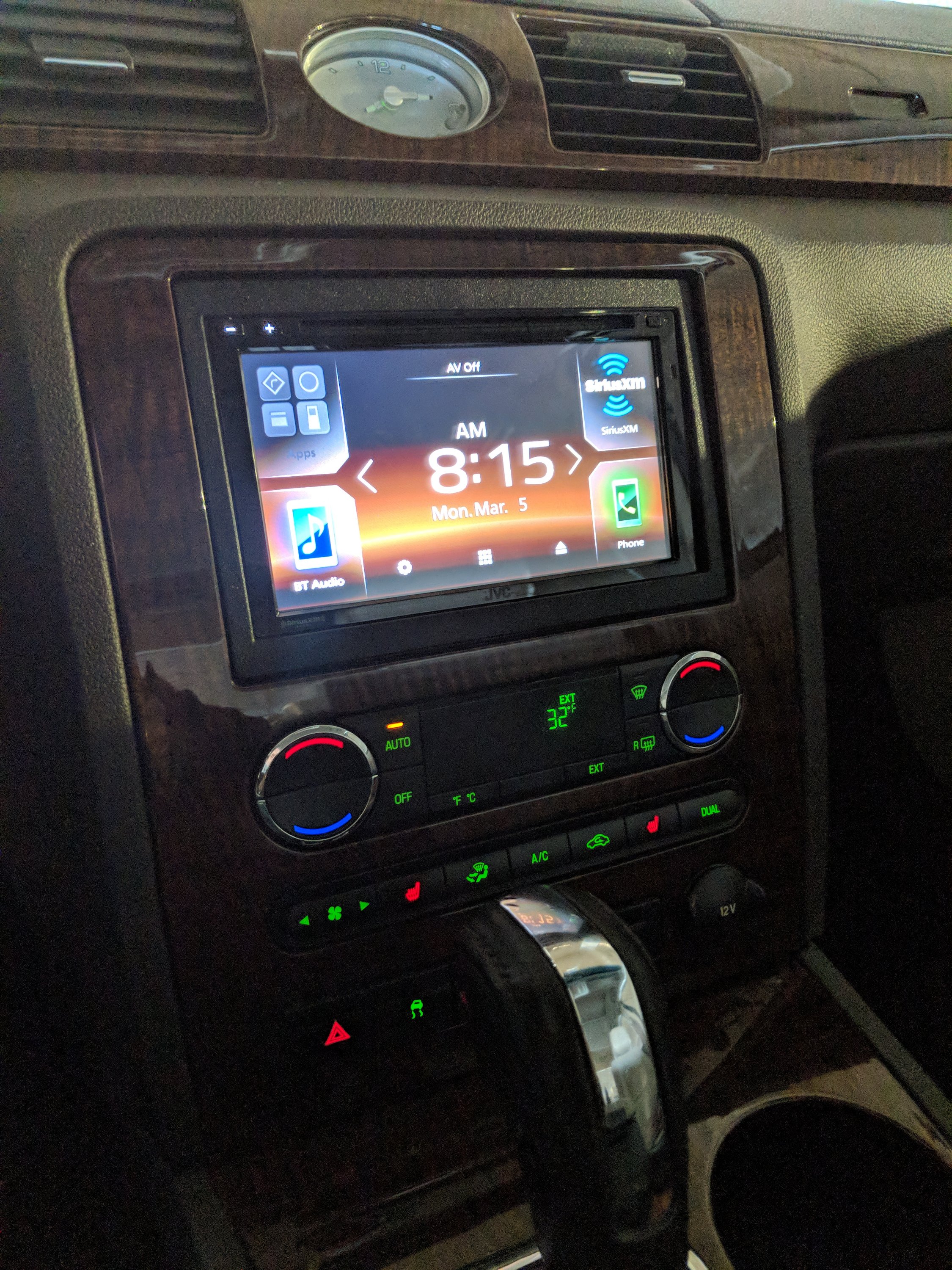 A car stereo